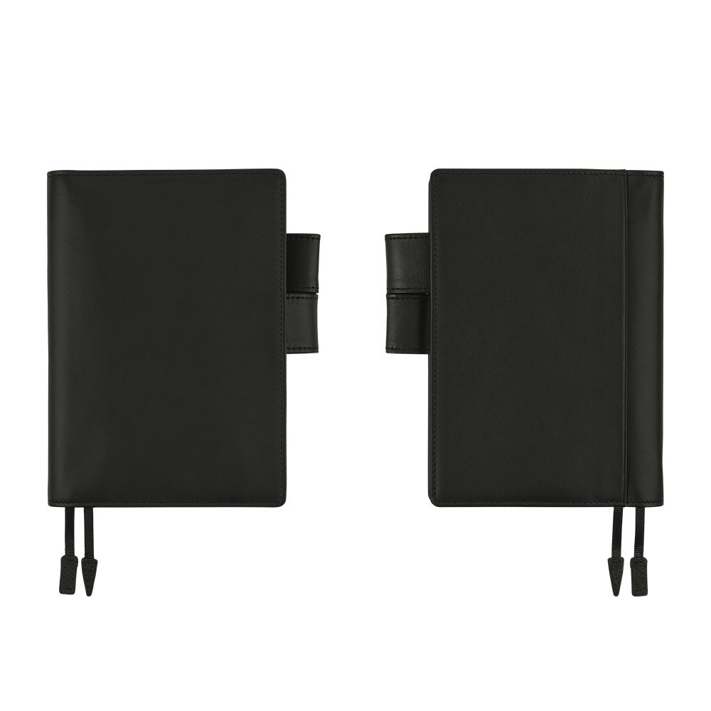 Hobonichi Techo A6 Original Planner Set - Leather: TS Basic - Black | Atlas Stationers.