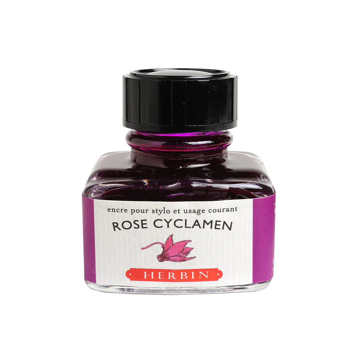 Herbin Ink - Rose Cyclamen - 30ml Bottled Ink | Atlas Stationers.