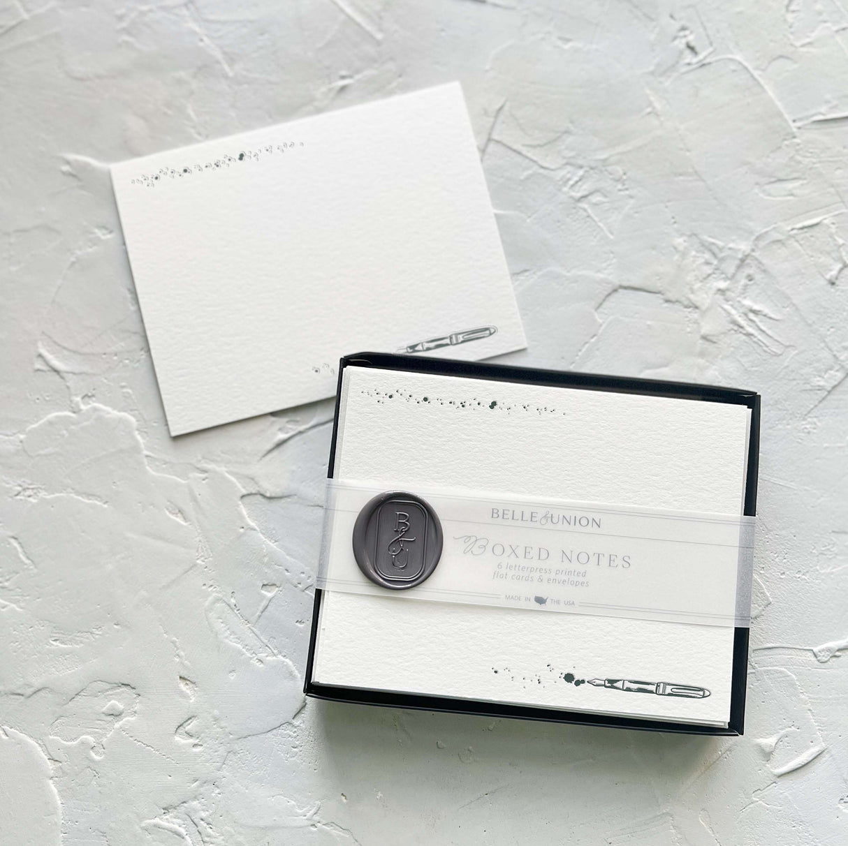 Fountain Pen Boxed Notes