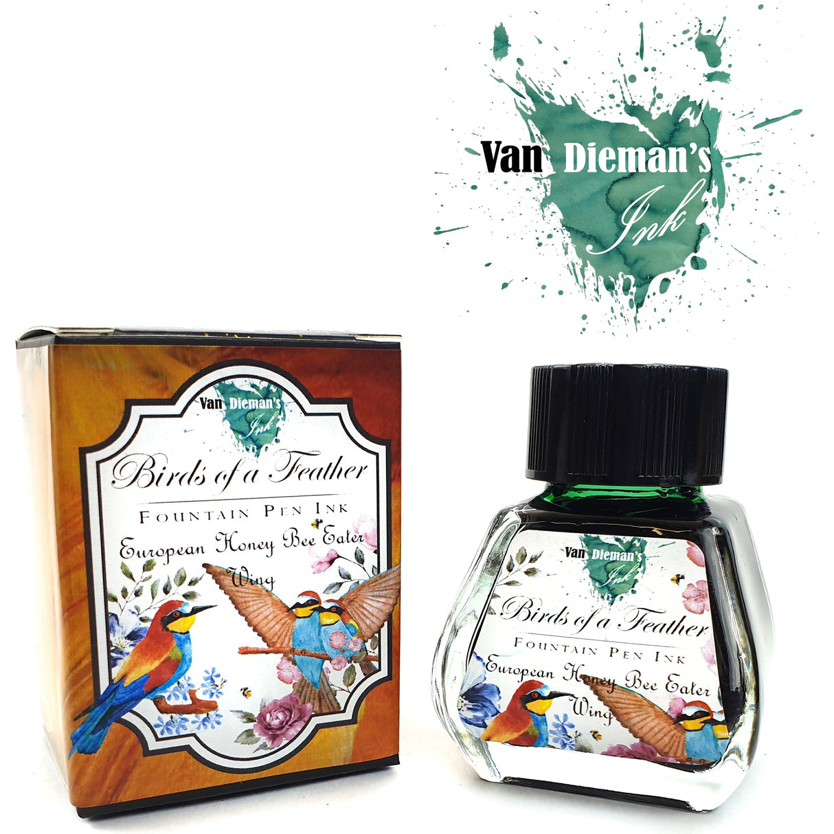 Van Dieman's Birds of a Feather - European Honey Bee Eater Wing - 30ml Bottled Ink