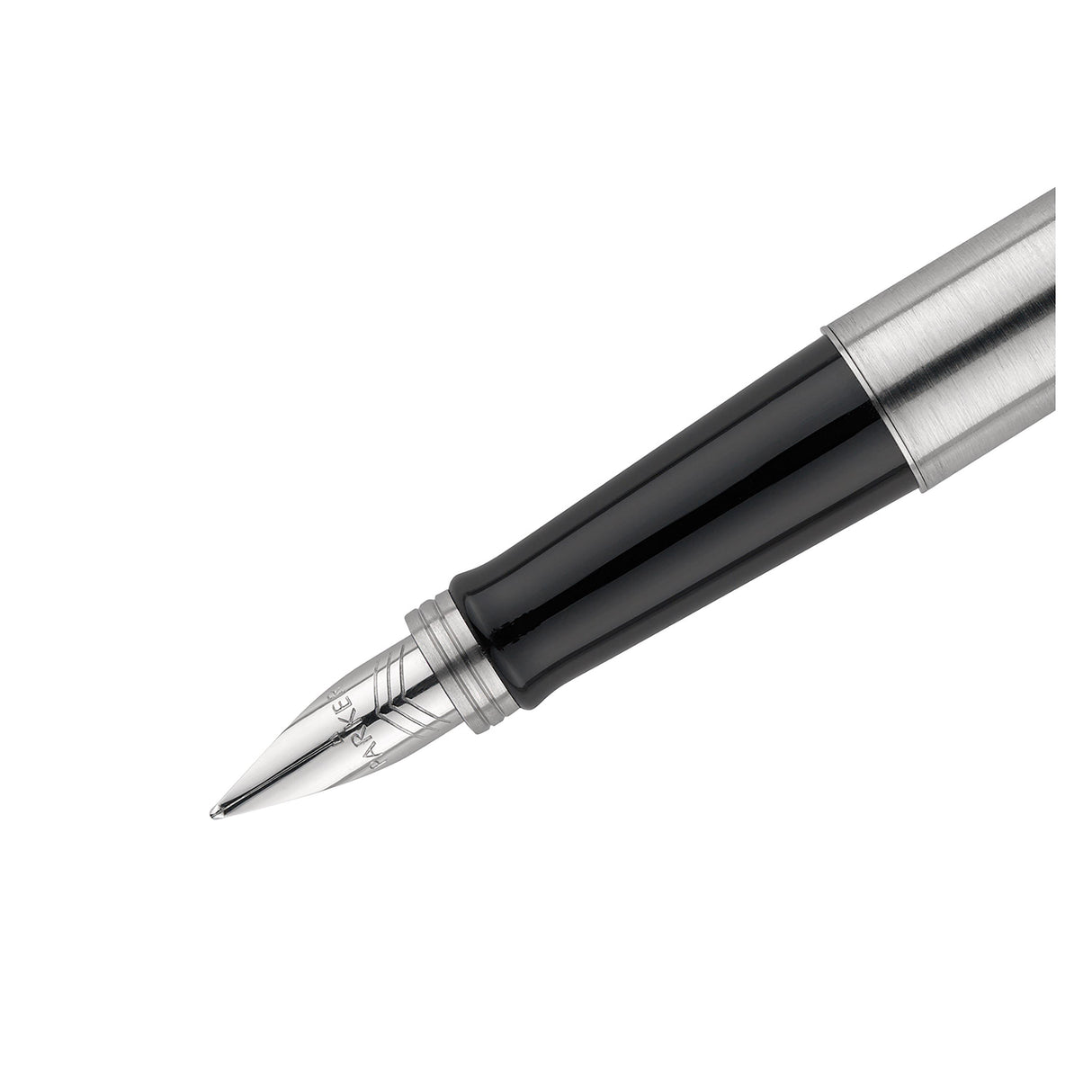 Parker Jotter Fountain Pen - Stainless Steel with Chrome Trim | Atlas Stationers.