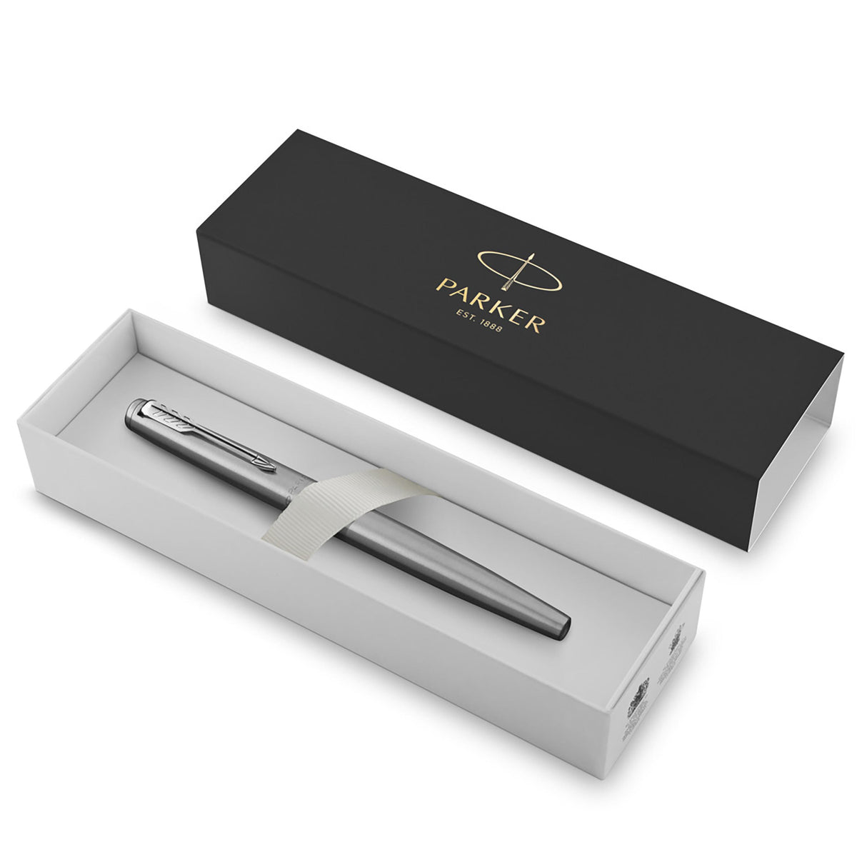 Parker Jotter Fountain Pen - Stainless Steel with Chrome Trim | Atlas Stationers.