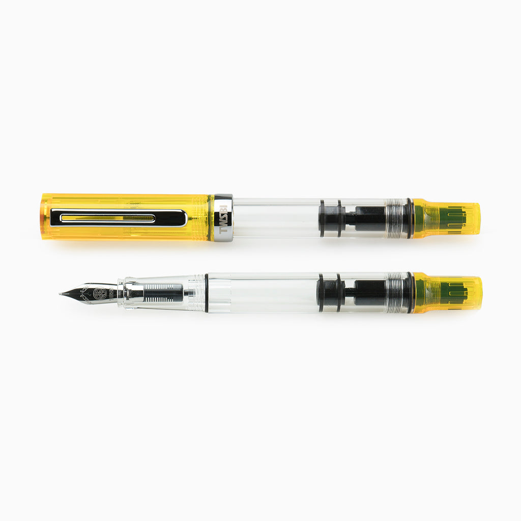 TWSBI Eco Fountain Pen - Transparent Yellow | Atlas Stationers.