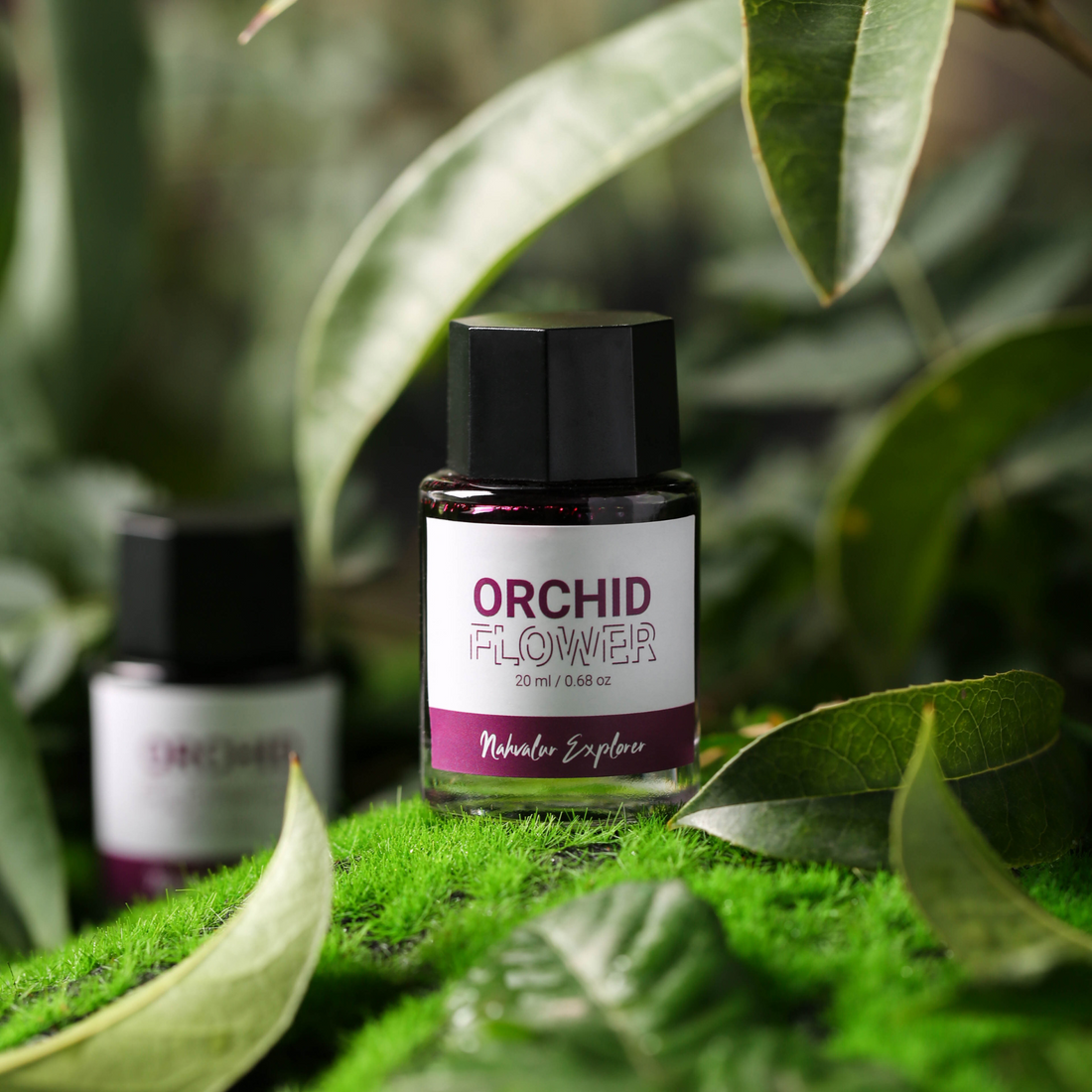 Nahvalur (Narwhal) Orchid Flowers - 20ml Bottled Ink