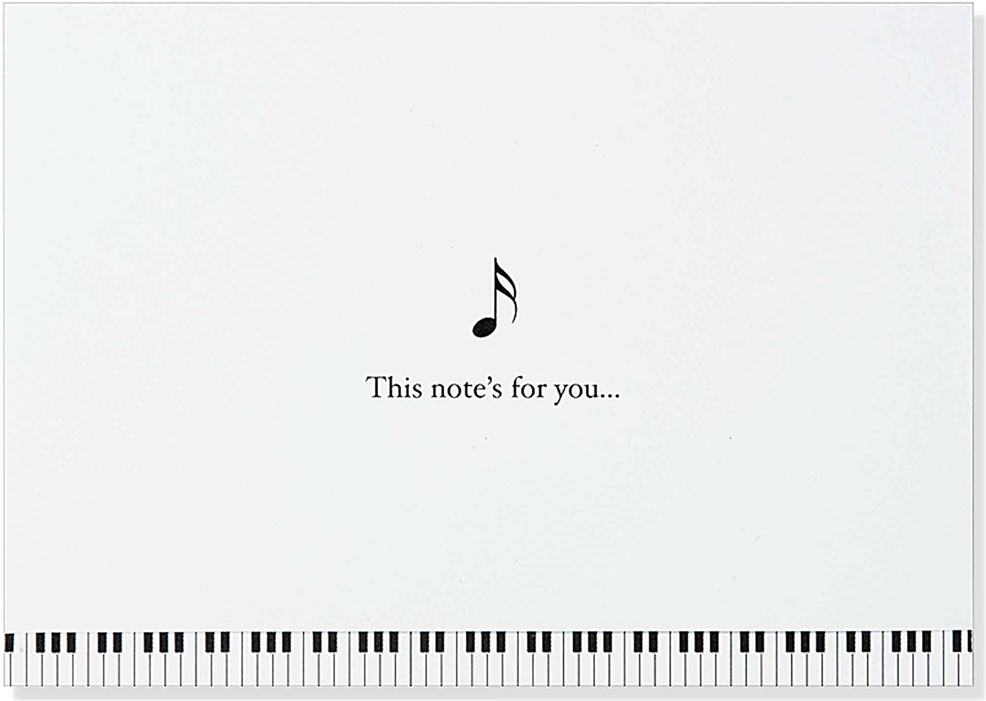 Music Note Cards | Atlas Stationers