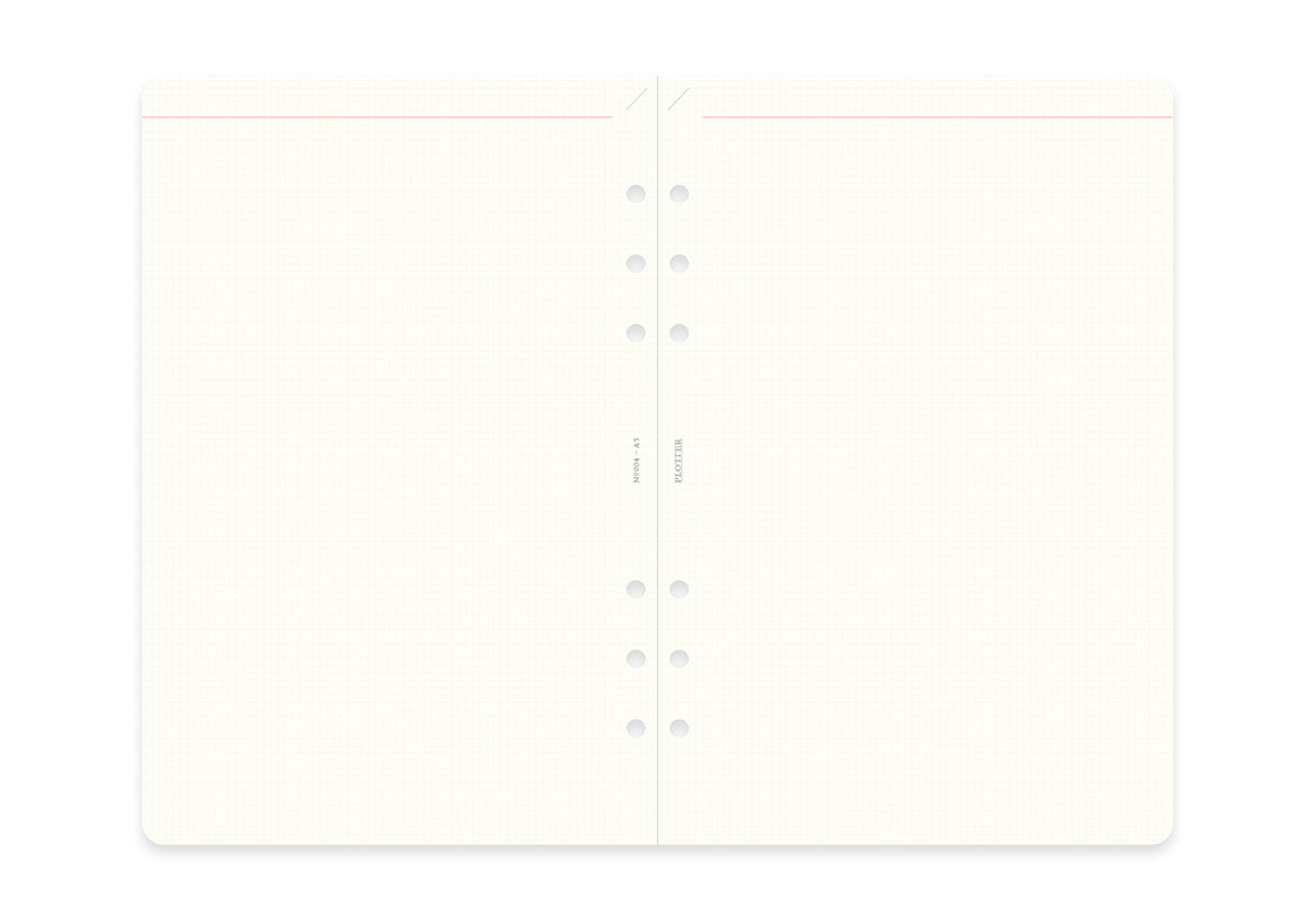 Plotter Refill Memo Pad - Grid - A5 Size