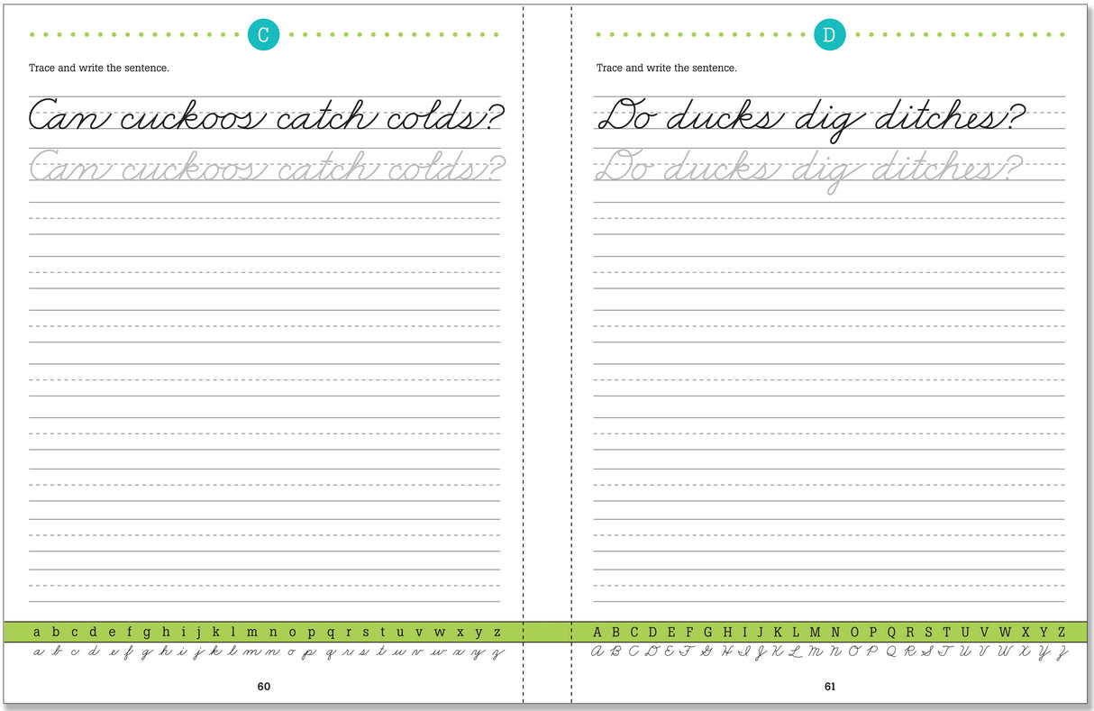 HANDWRITING: LEARN CURSIVE! | Atlas Stationers.