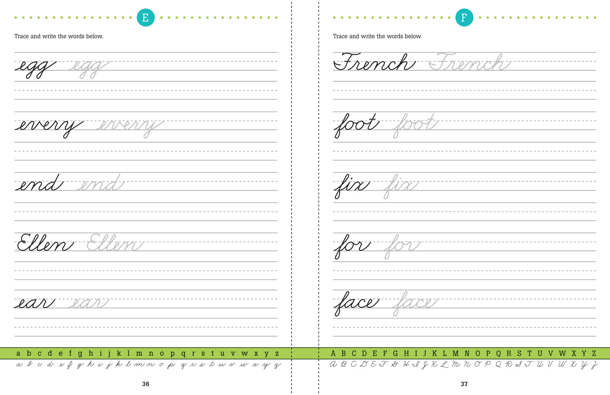 HANDWRITING: LEARN CURSIVE! | Atlas Stationers.