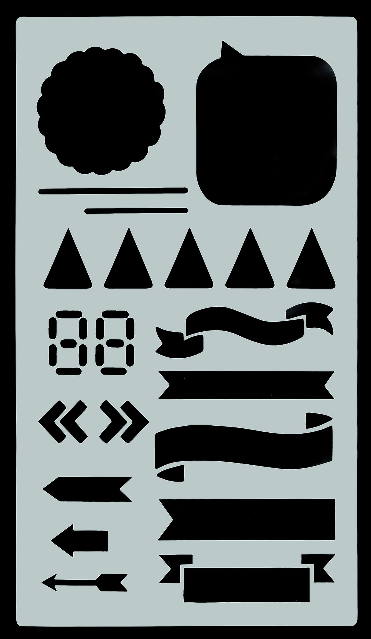 ESSENTIALS DOTTED JOURNAL STENCIL SET | Atlas Stationers.