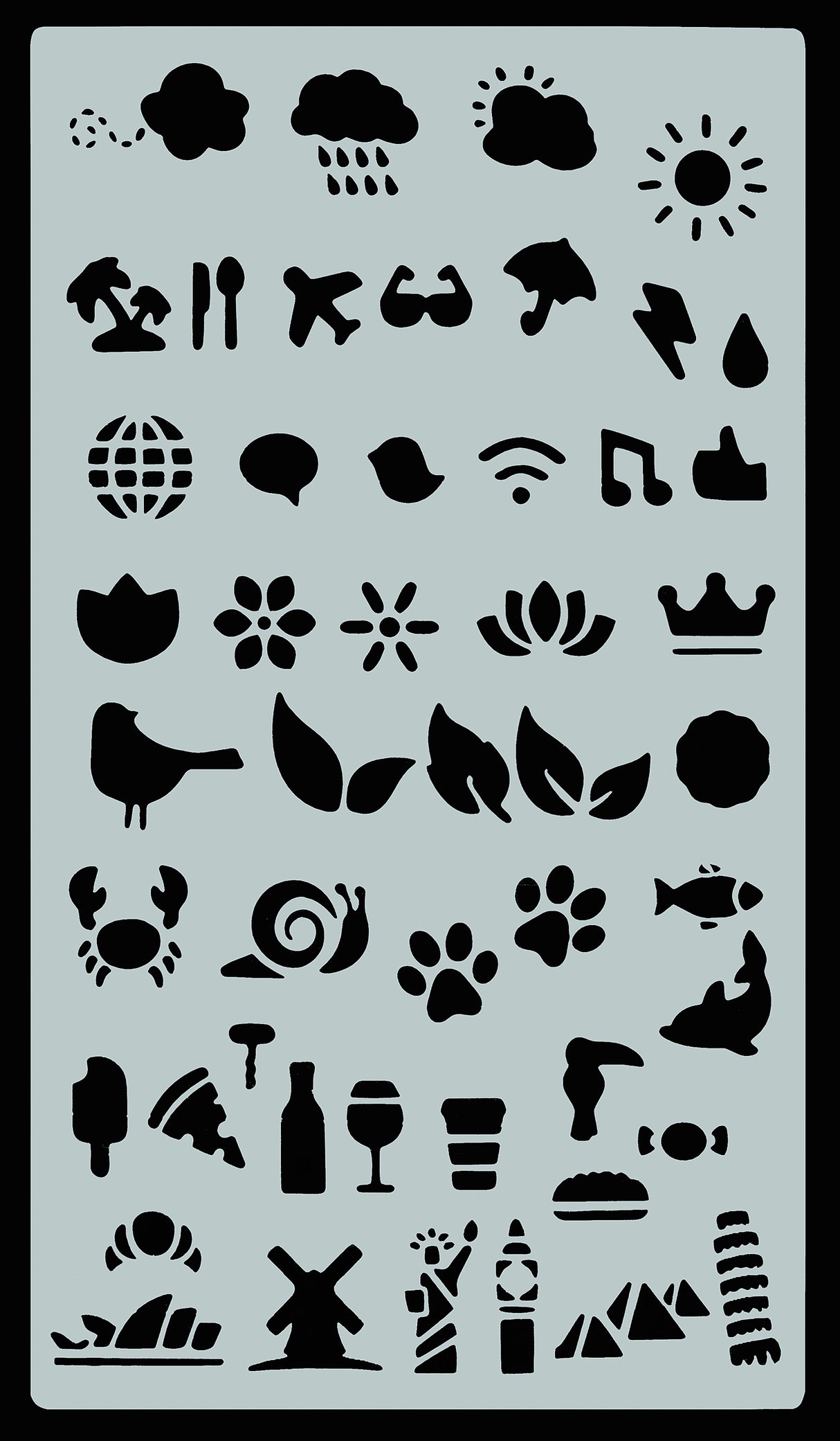 ESSENTIALS DOTTED JOURNAL STENCIL SET | Atlas Stationers.