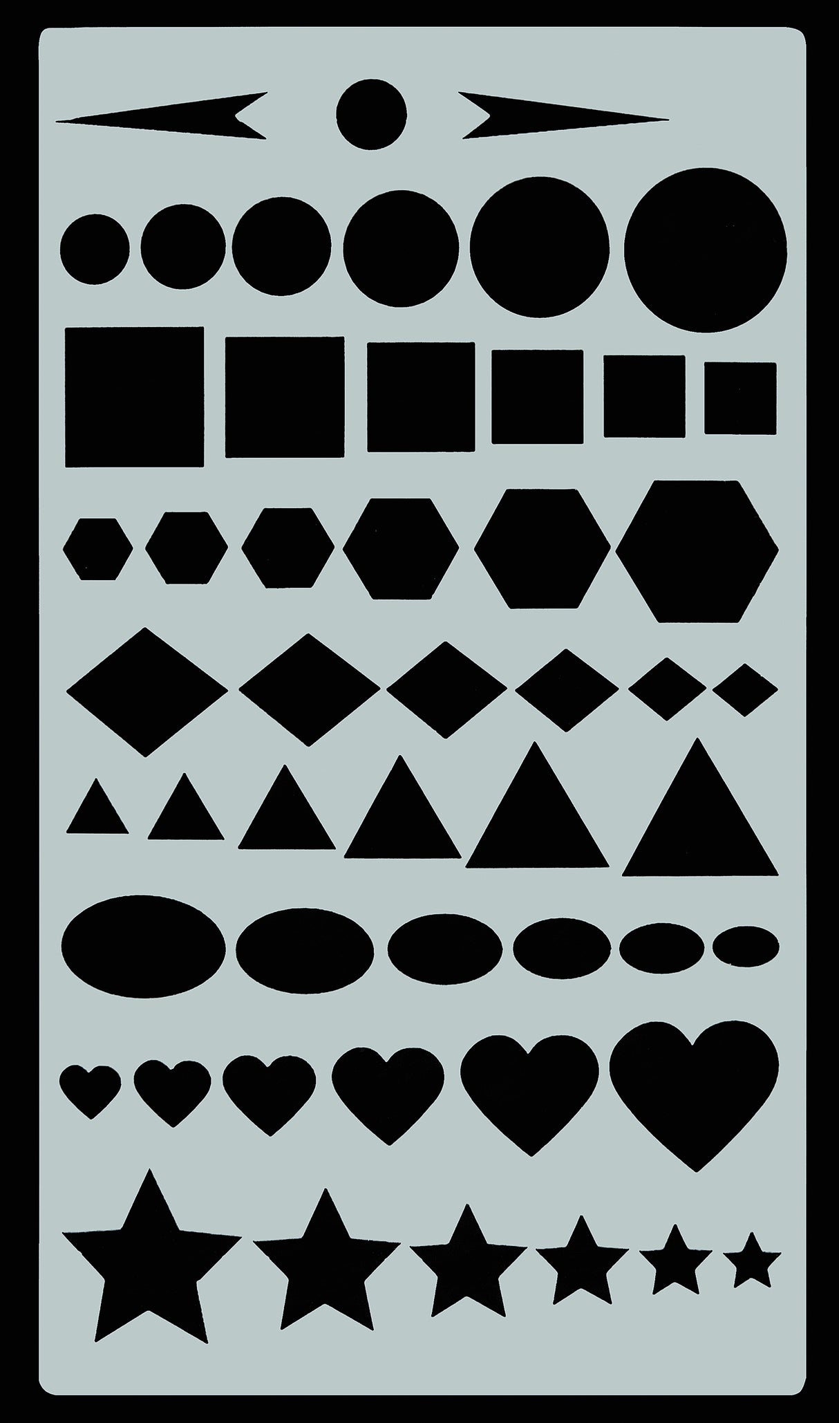 ESSENTIALS DOTTED JOURNAL STENCIL SET | Atlas Stationers.