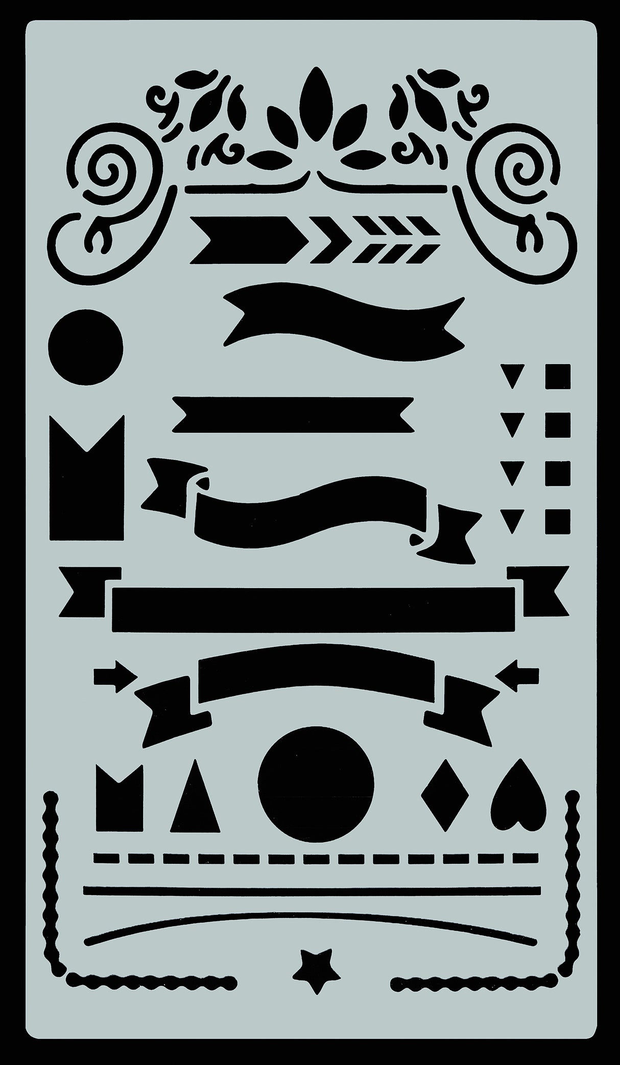 ESSENTIALS DOTTED JOURNAL STENCIL SET | Atlas Stationers.