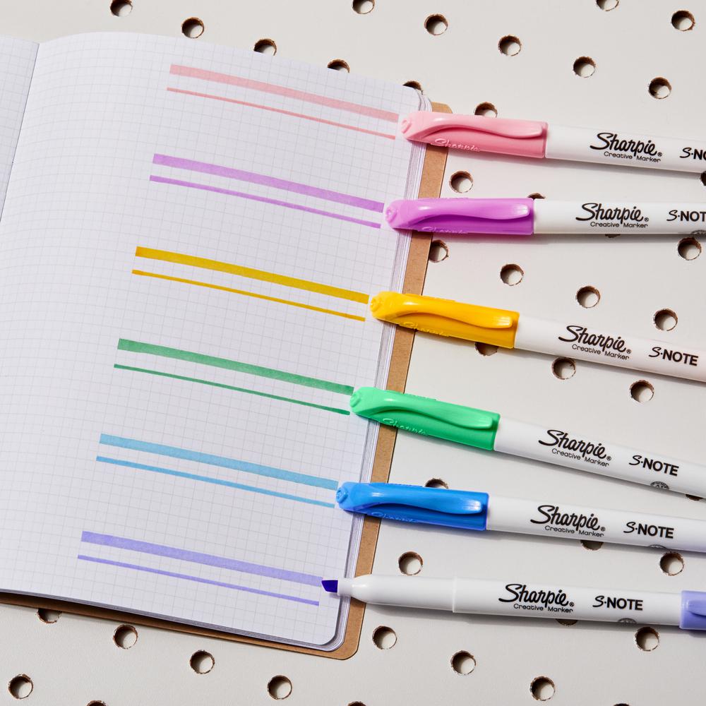 Sharpie S-Note Note Taking Markers Assorted - 24/pk | Atlas Stationers.