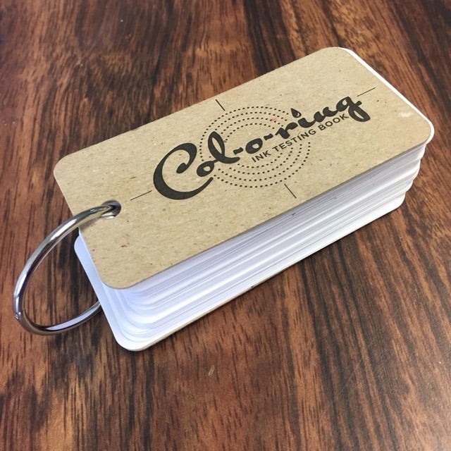 Col-o-ring Ink Testing Book (Standard Size) | Atlas Stationers.