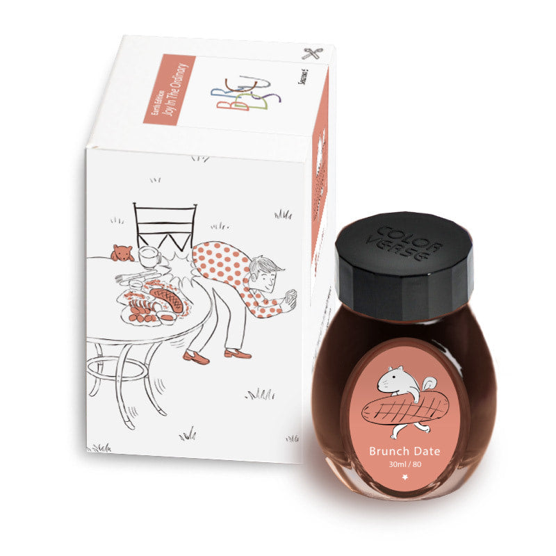 Colorverse Brunch Date - 30ml Bottled Ink | Atlas Stationers.