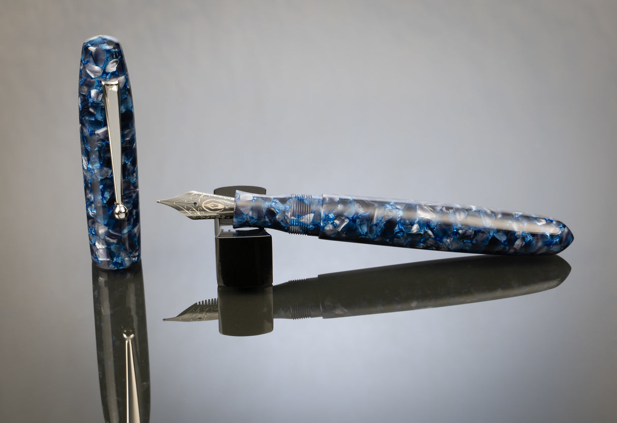 Edison Collier Fountain Pen - Nighthawk | Atlas Stationers.