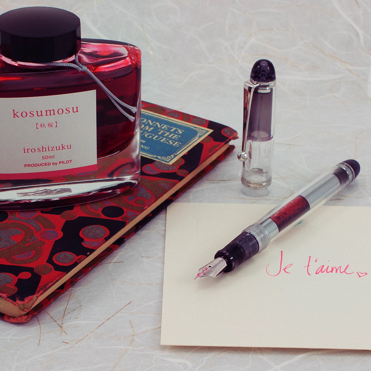 Pilot Custom 74 Fountain Pen - Clear | Atlas Stationers.