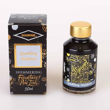 Diamine Sparkling Shadows - Shimmer - 50ml Bottled Ink | Atlas Stationers.