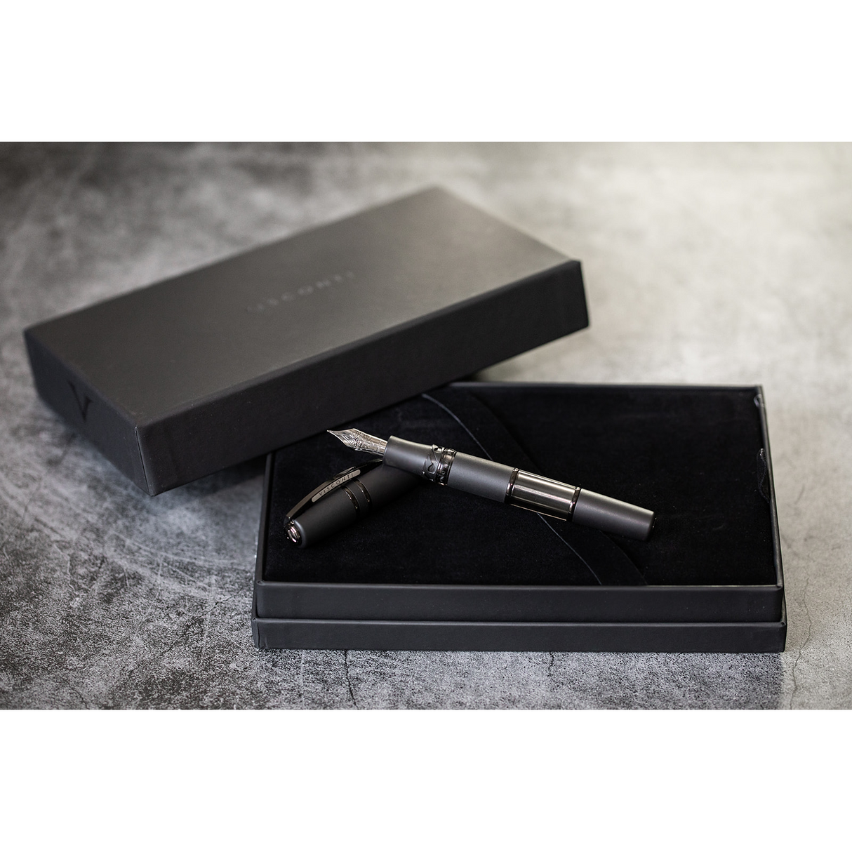 Visconti Homo Sapiens Fountain Pen - Dark Crystal | Atlas Stationers.