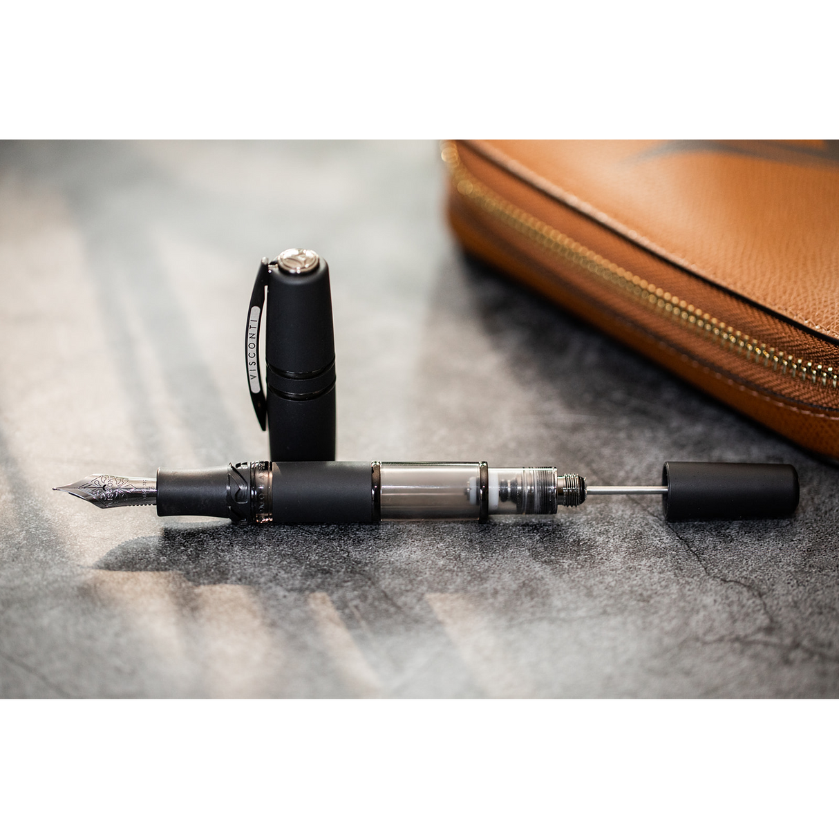 Visconti Homo Sapiens Fountain Pen - Dark Crystal | Atlas Stationers.