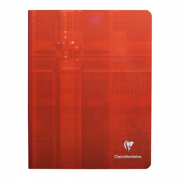 Clairefontaine Clothbound Notebook - French ruled 96 sheets - 8 1/4 x 11 3/4 - Assorted | Atlas Stationers.