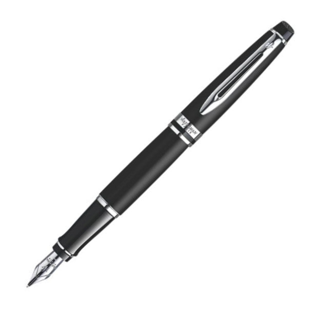Waterman Expert Fountain Pen - Matte Black | Atlas Stationers.