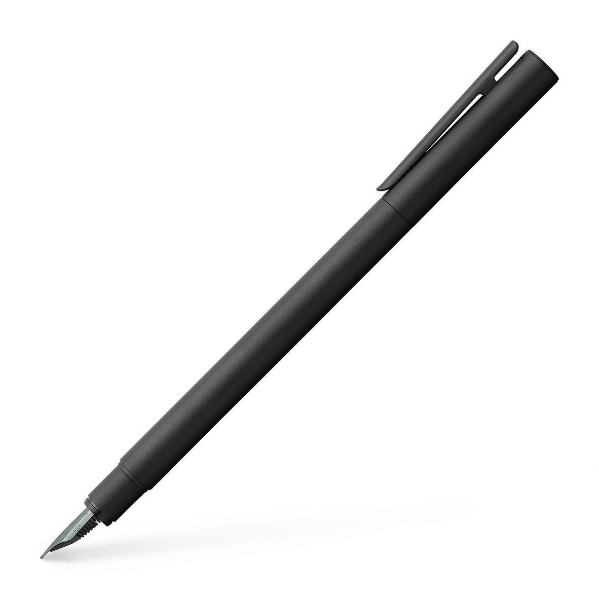 Faber-Castell Neo Slim Fountain Pen - Black Matte | Atlas Stationers.