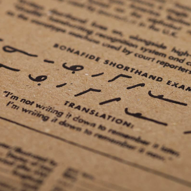 Field Notes Steno Notebook, Gregg Ruled Paper, 80 Page Memo Book, | Atlas Stationers.