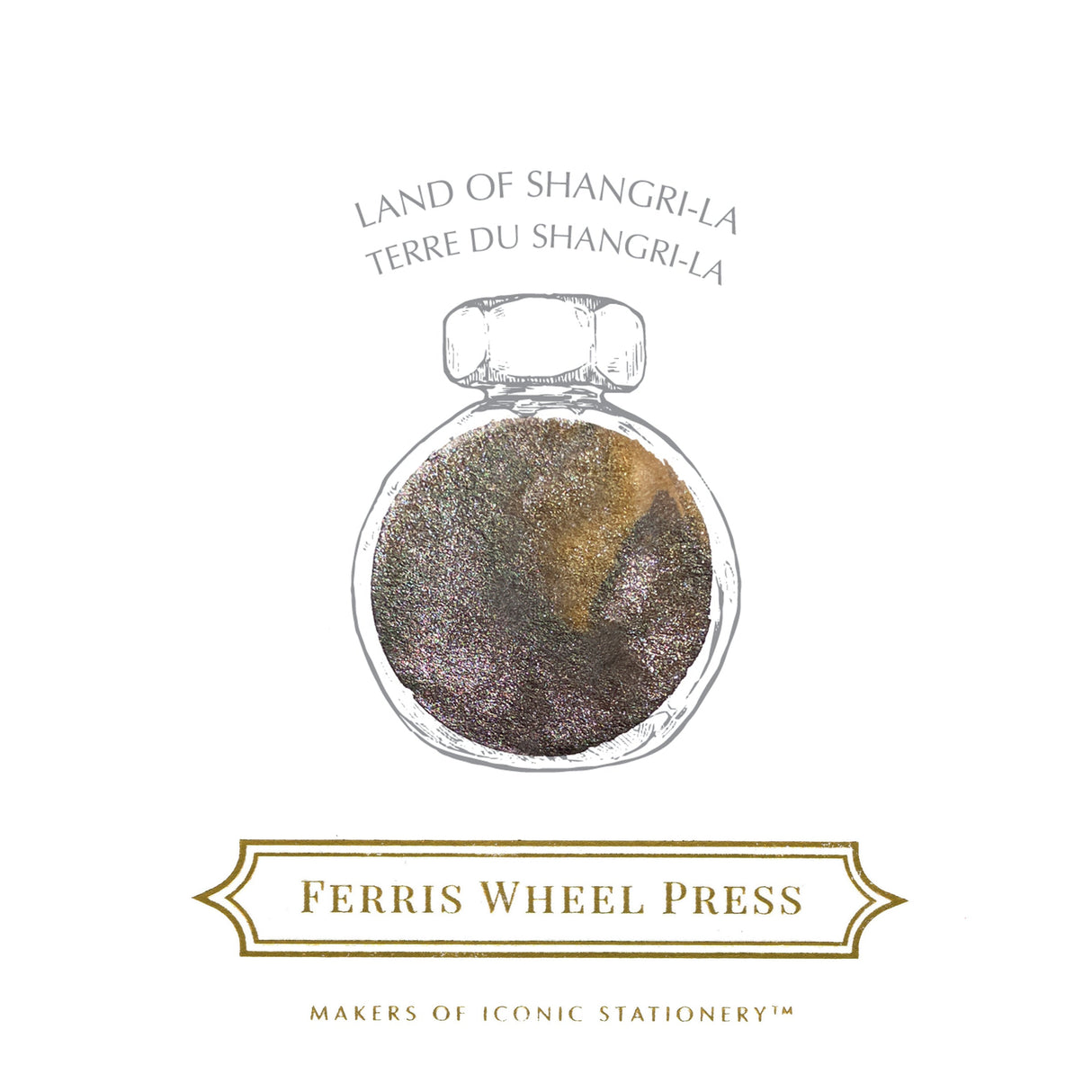 Ferris Wheel Press Land of Shangri-La - 38ml bottled Ink