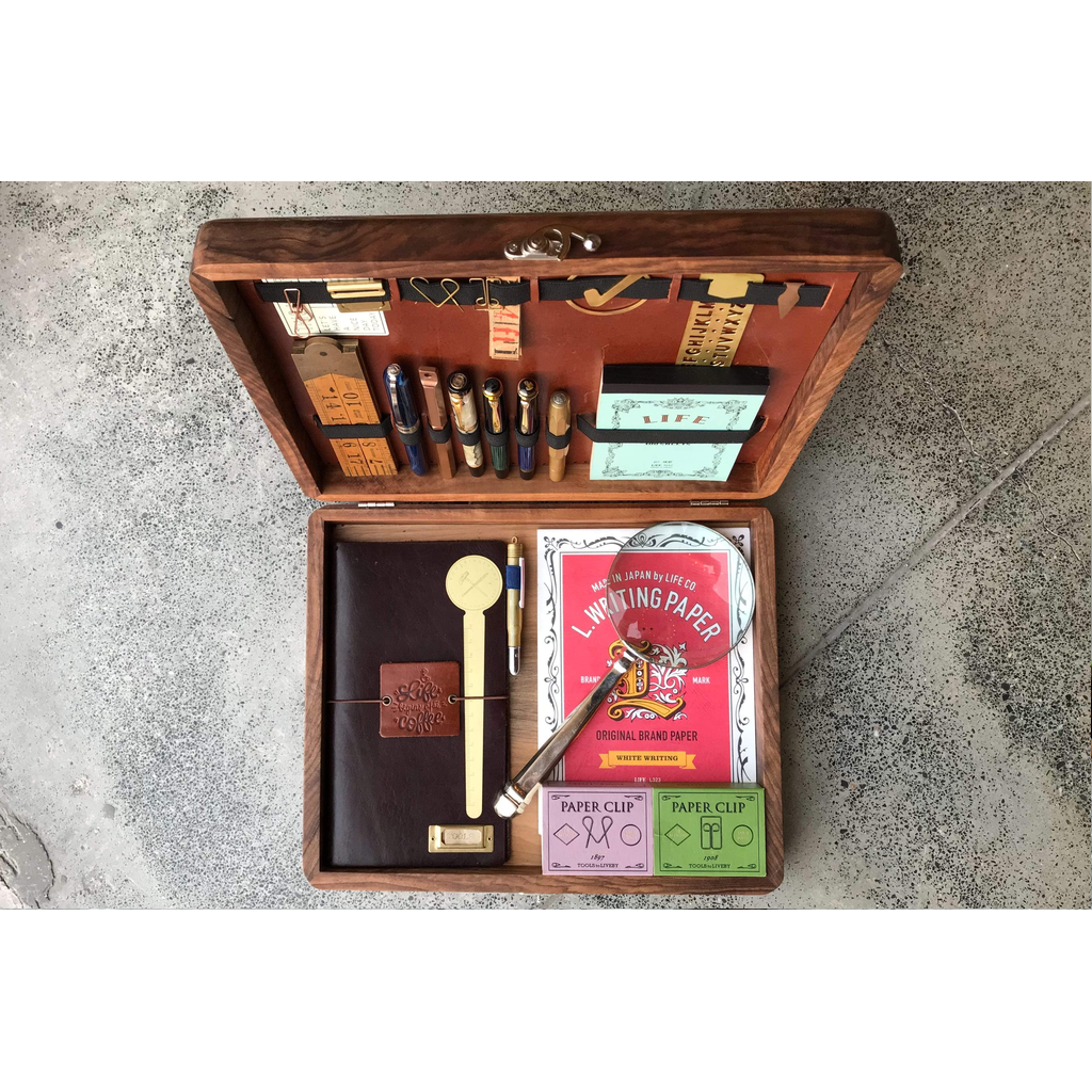Galen Leather Writing Box | Atlas Stationers.