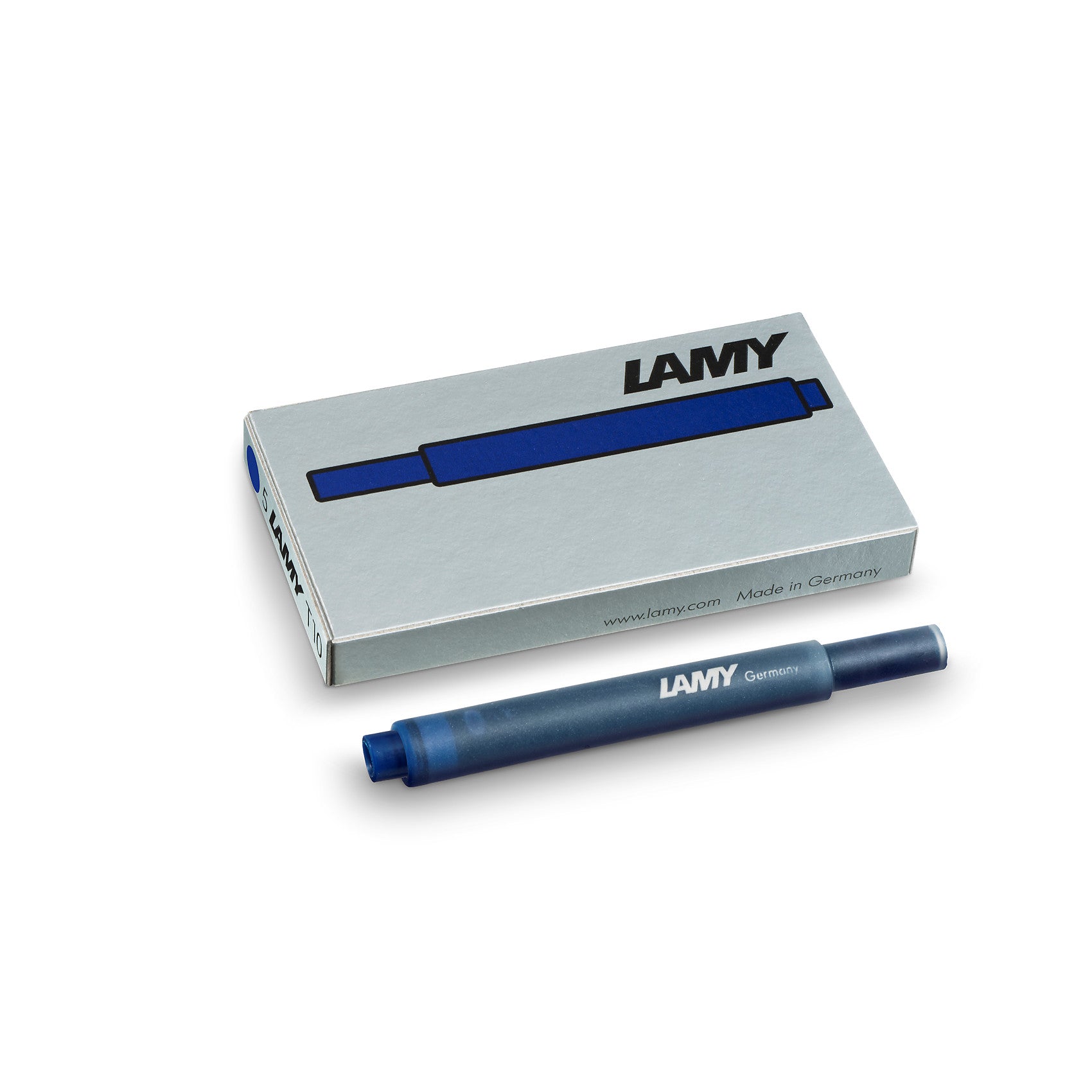 LAMY studio 万年筆 T10インク付き Lamy T10 Ink Cartridges - Blue/Black – Atlas Stationers