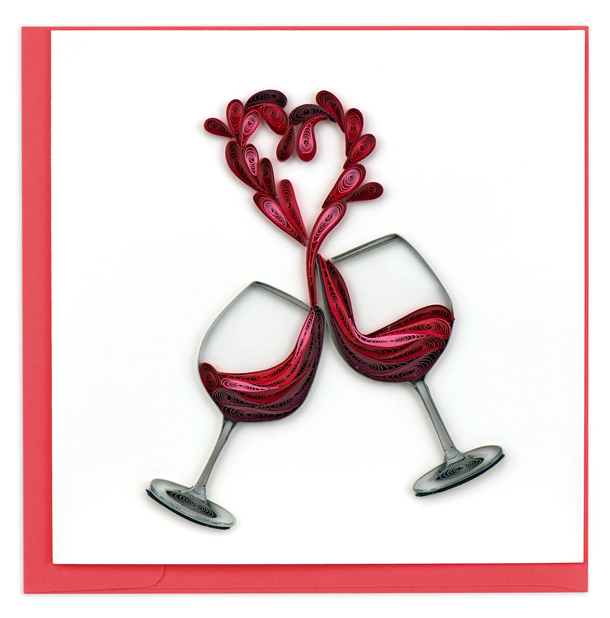 Quilled Toast to Love Card | Atlas Stationers.
