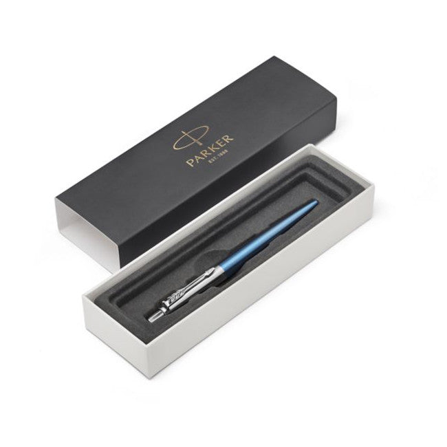 Parker Jotter Ballpoint Pen - Waterloo Blue | Atlas Stationers.