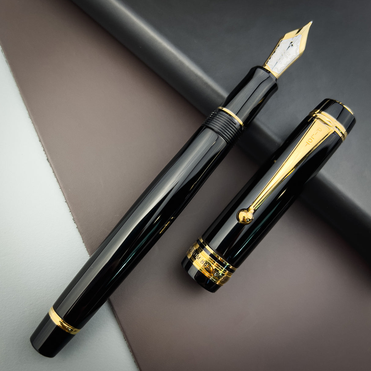 Pilot Custom 845 Fountain Pen - Black | Atlas Stationers.