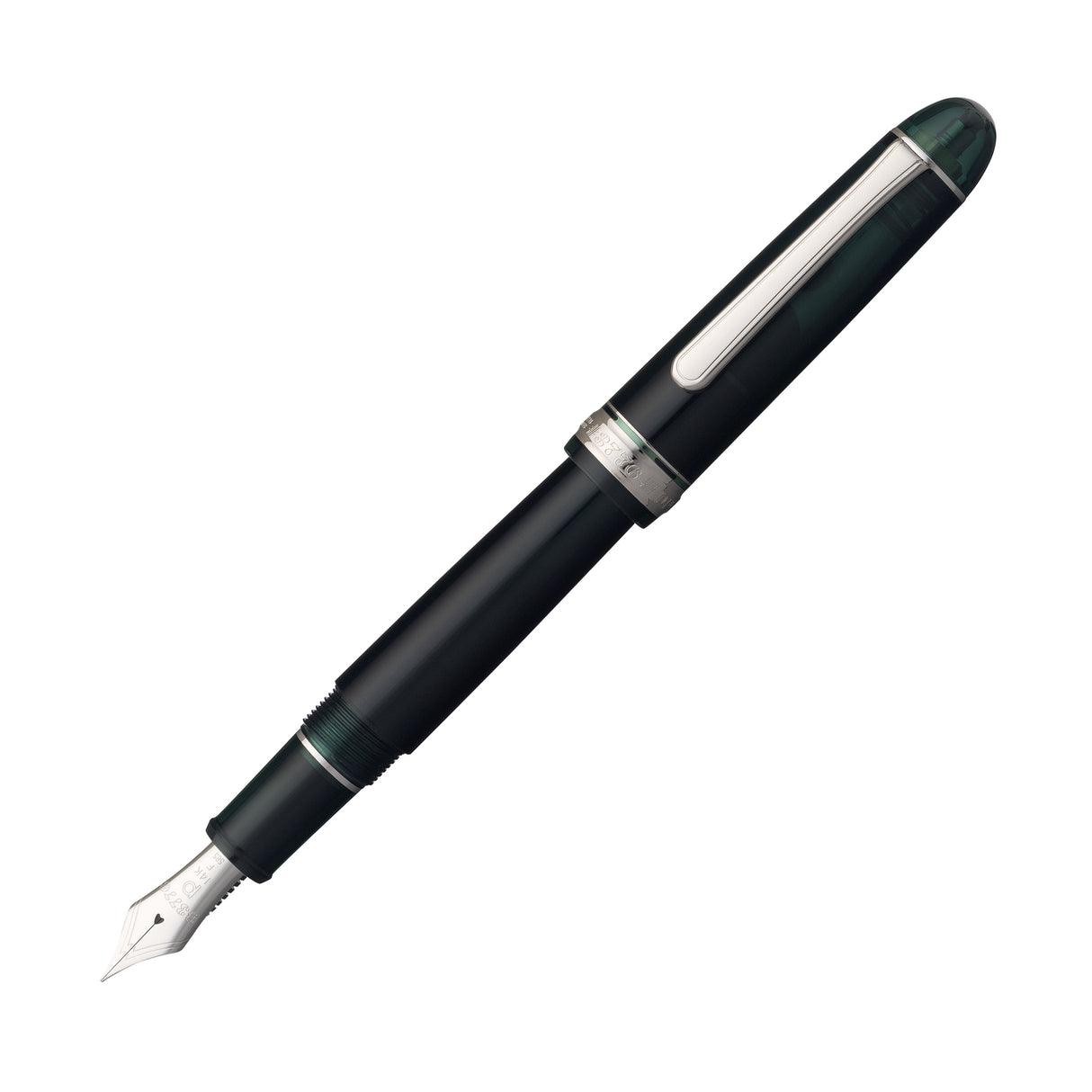 Platinum #3776 Century Fountain Pen - Laurel Green with Rhodium Trim (Doorbuster)