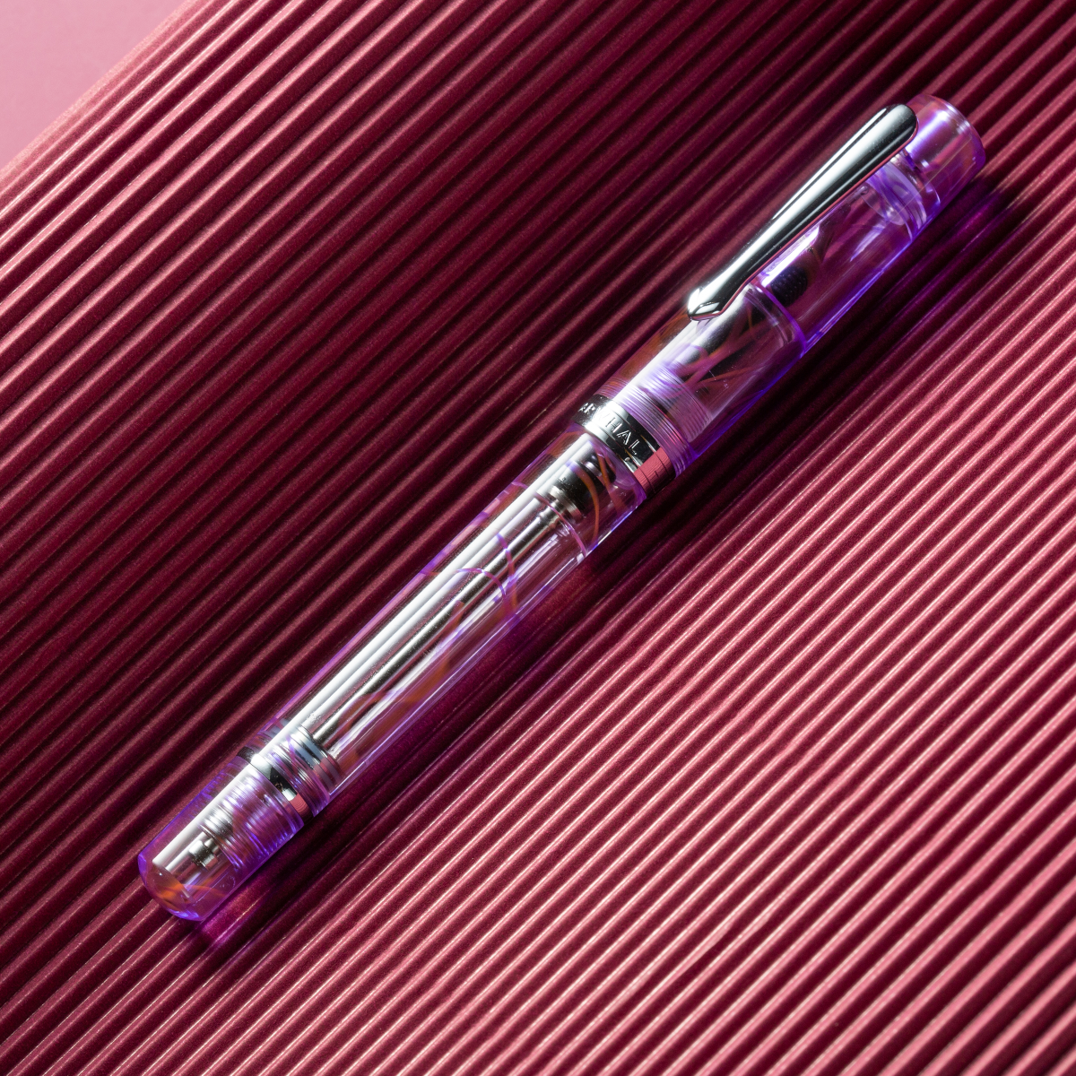 Nahvalur (Narwhal) Original Plus Fountain Pen - Melacara Purple | Atlas Stationers.