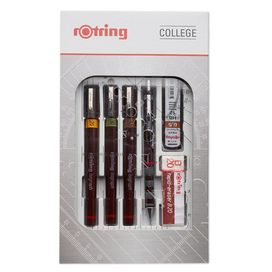 Rotring Isograph Technical Pen College Sets