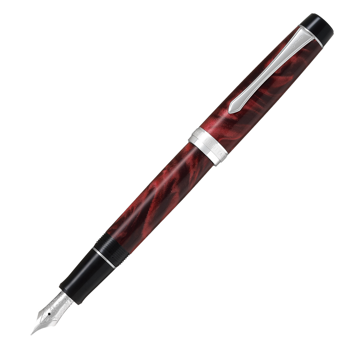 Pilot Custom Heritage SE Fountain Pen - Red | Atlas Stationers.