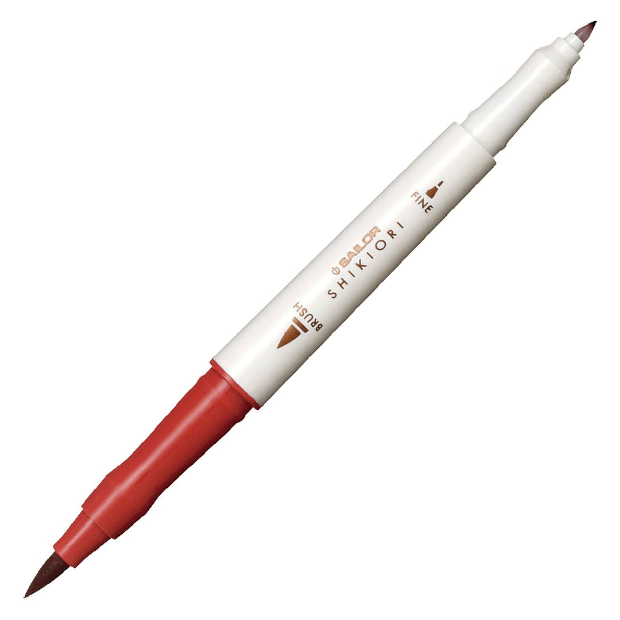 Sailor Compass Shikiori Marker - Yodaki (Red Brown) | Atlas Stationers.
