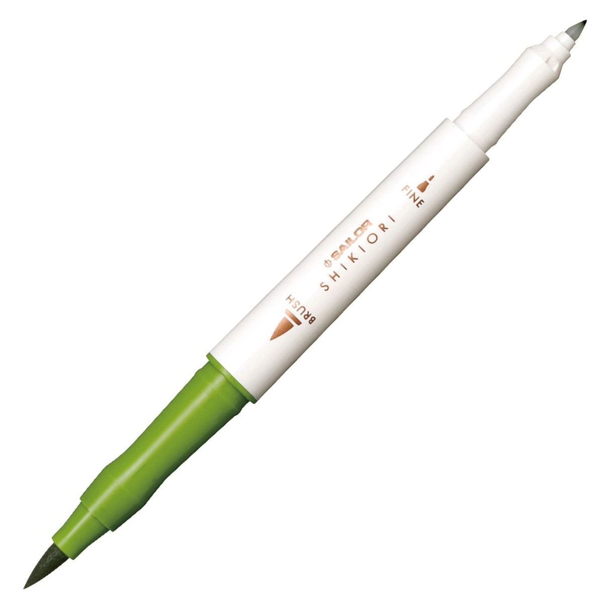 Sailor Compass Shikiori Marker - Wakauguisu (Yellow Green) | Atlas Stationers.
