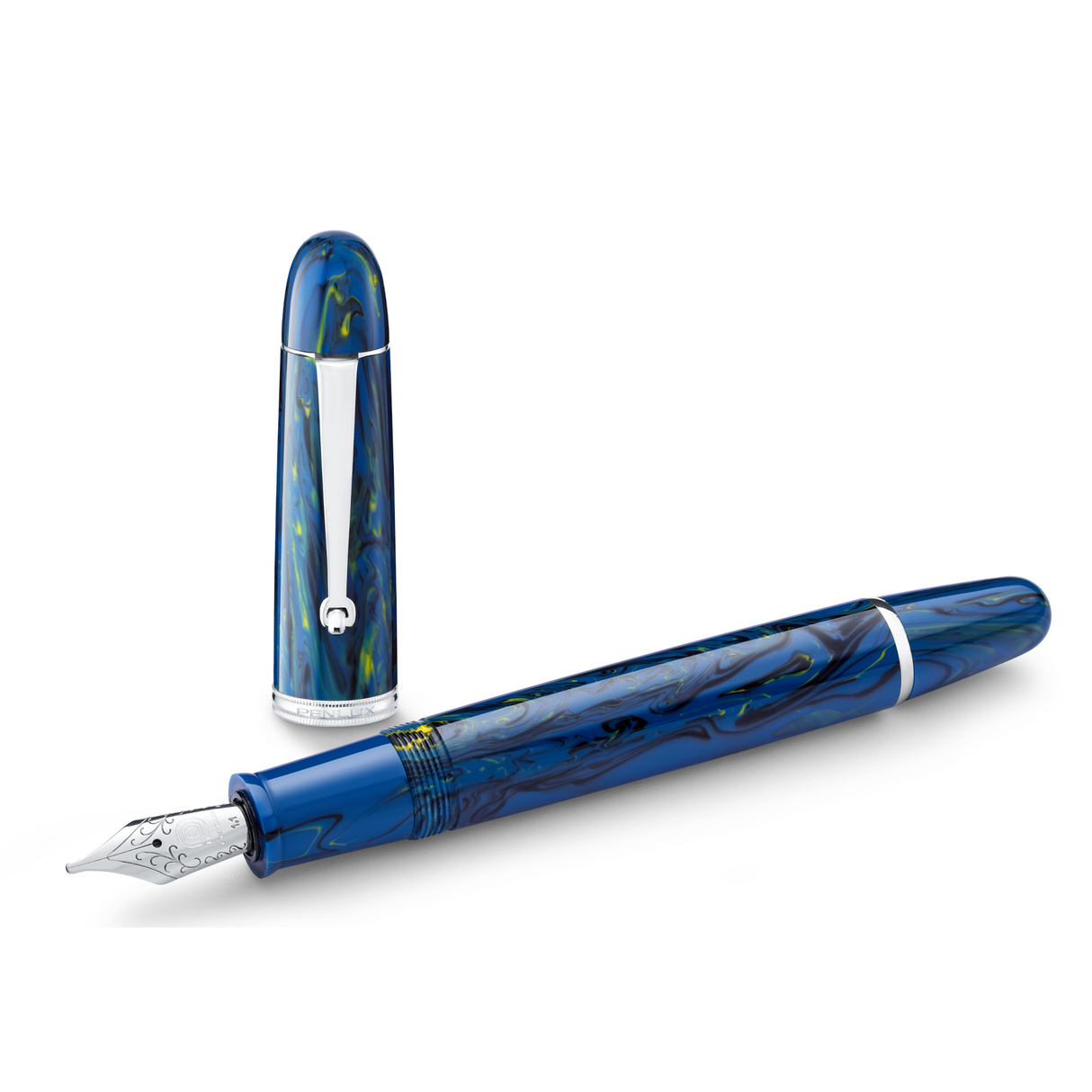 Penlux Masterpiece Grande Fountain Pen - Starry Night