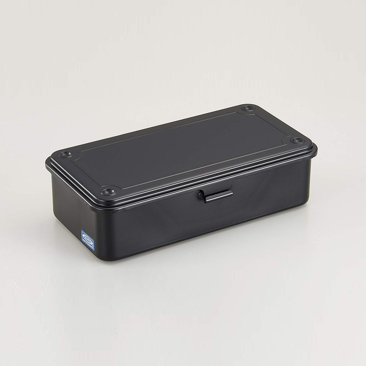 Toyo Steel Stackable Storage Box - Black | Atlas Stationers.