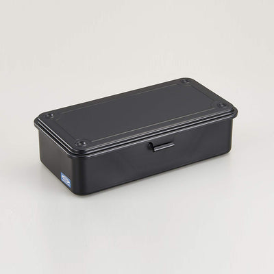 Toyo Steel Stackable Storage Box - Black | Atlas Stationers.