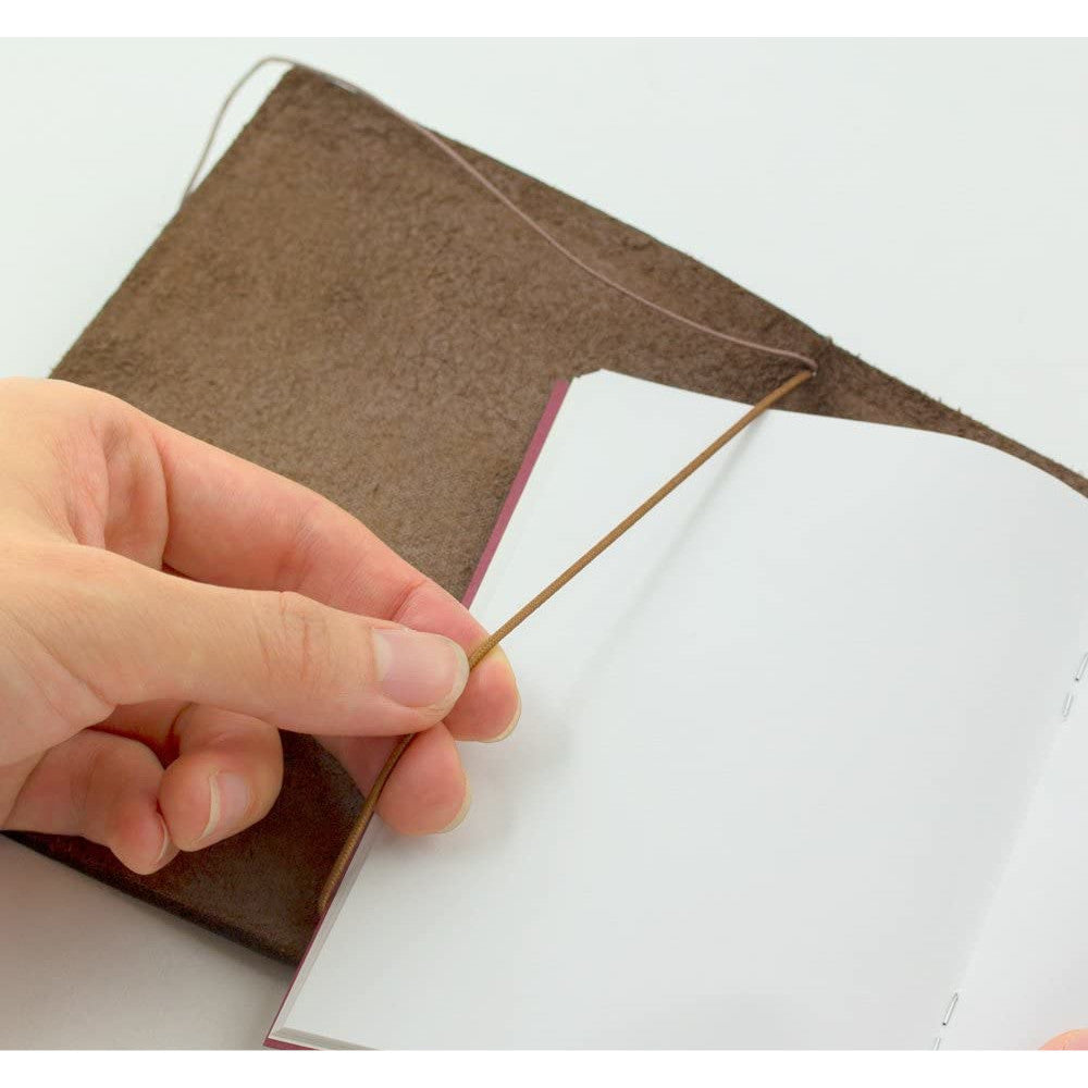 Traveler's Leather Notebook - Passport Size - Black | Atlas Stationers.