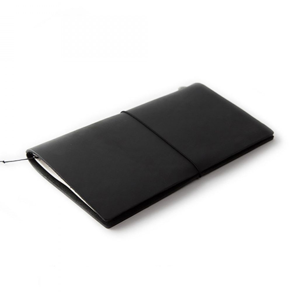 Traveler's Leather Notebook - Regular Size - Black | Atlas Stationers.
