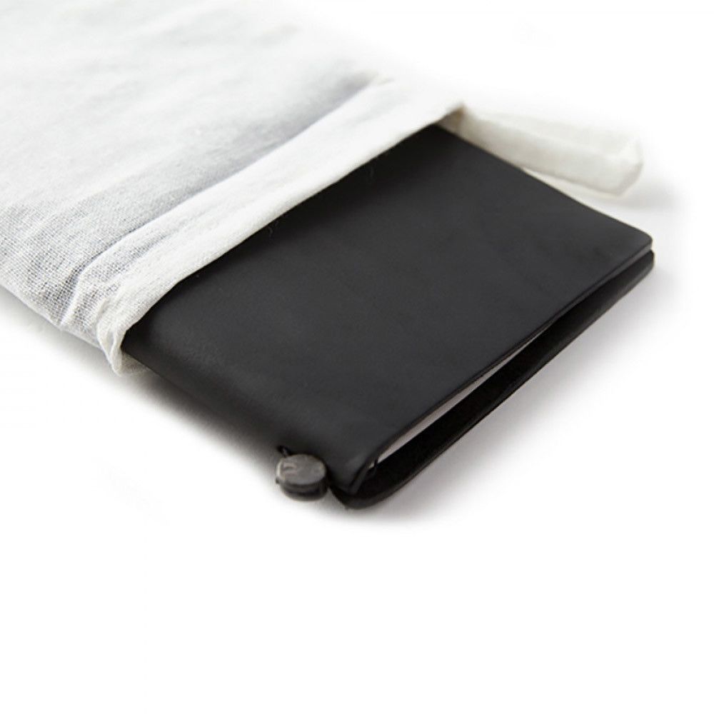 Traveler's Leather Notebook - Regular Size - Black | Atlas Stationers.