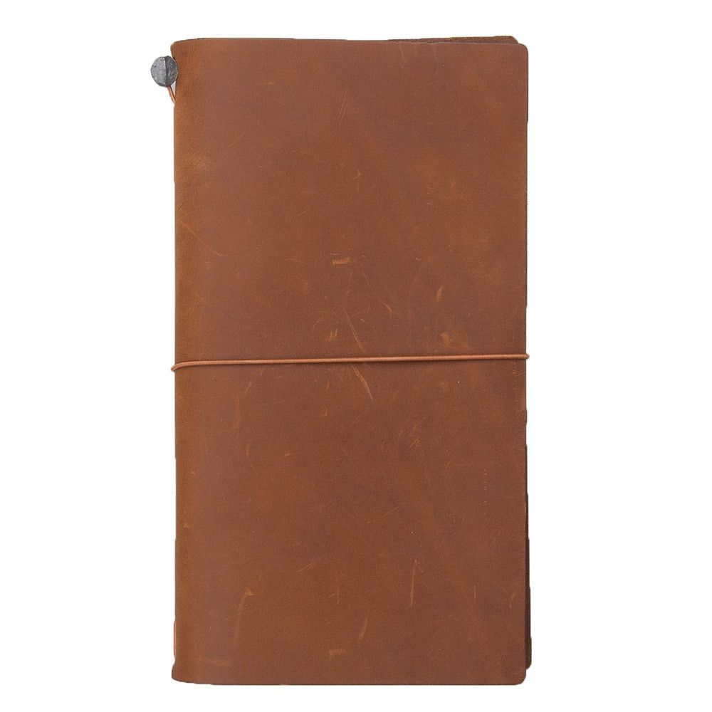 Traveler's Leather Notebook - Regular Size - Camel | Atlas Stationers.