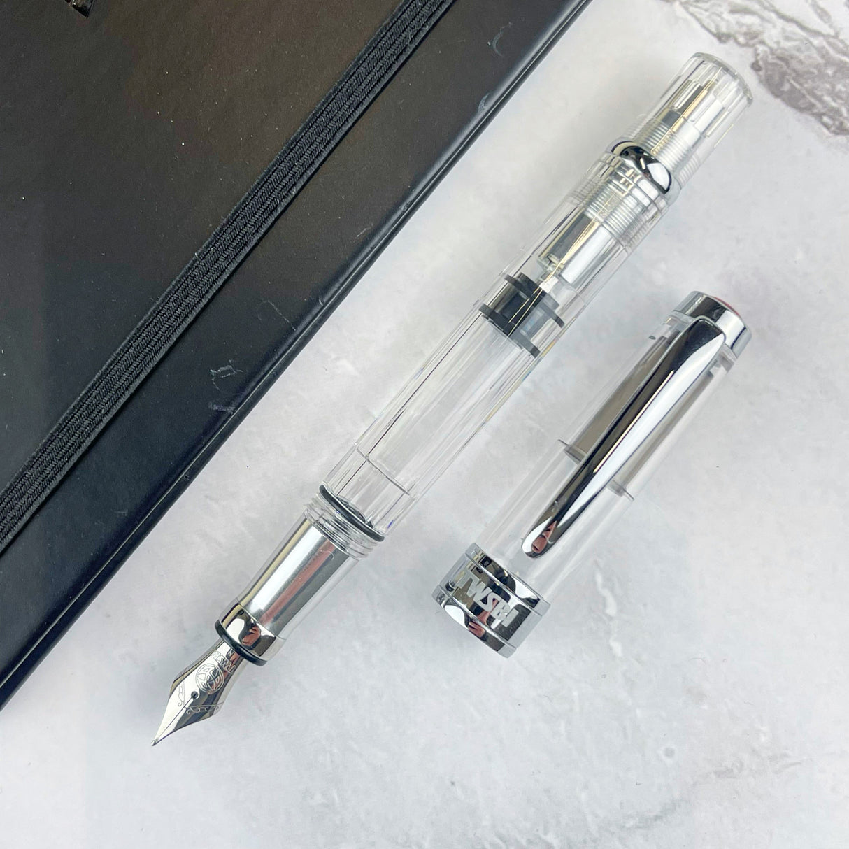 TWSBI Diamond 580AL Fountain Pen - Silver