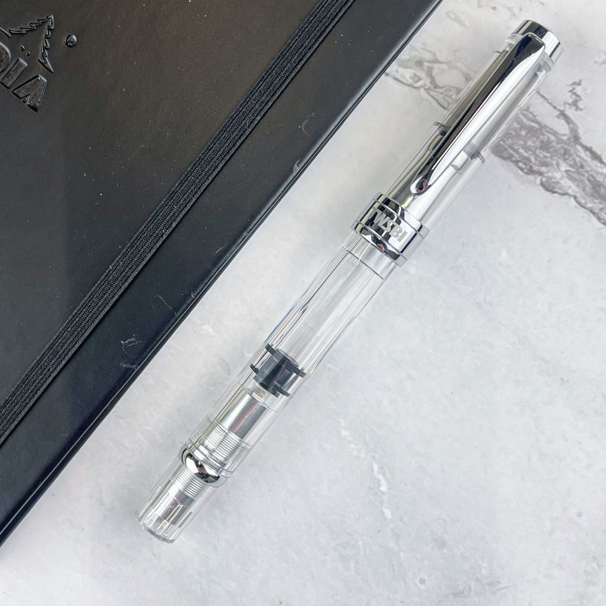 TWSBI Diamond 580AL Fountain Pen - Silver