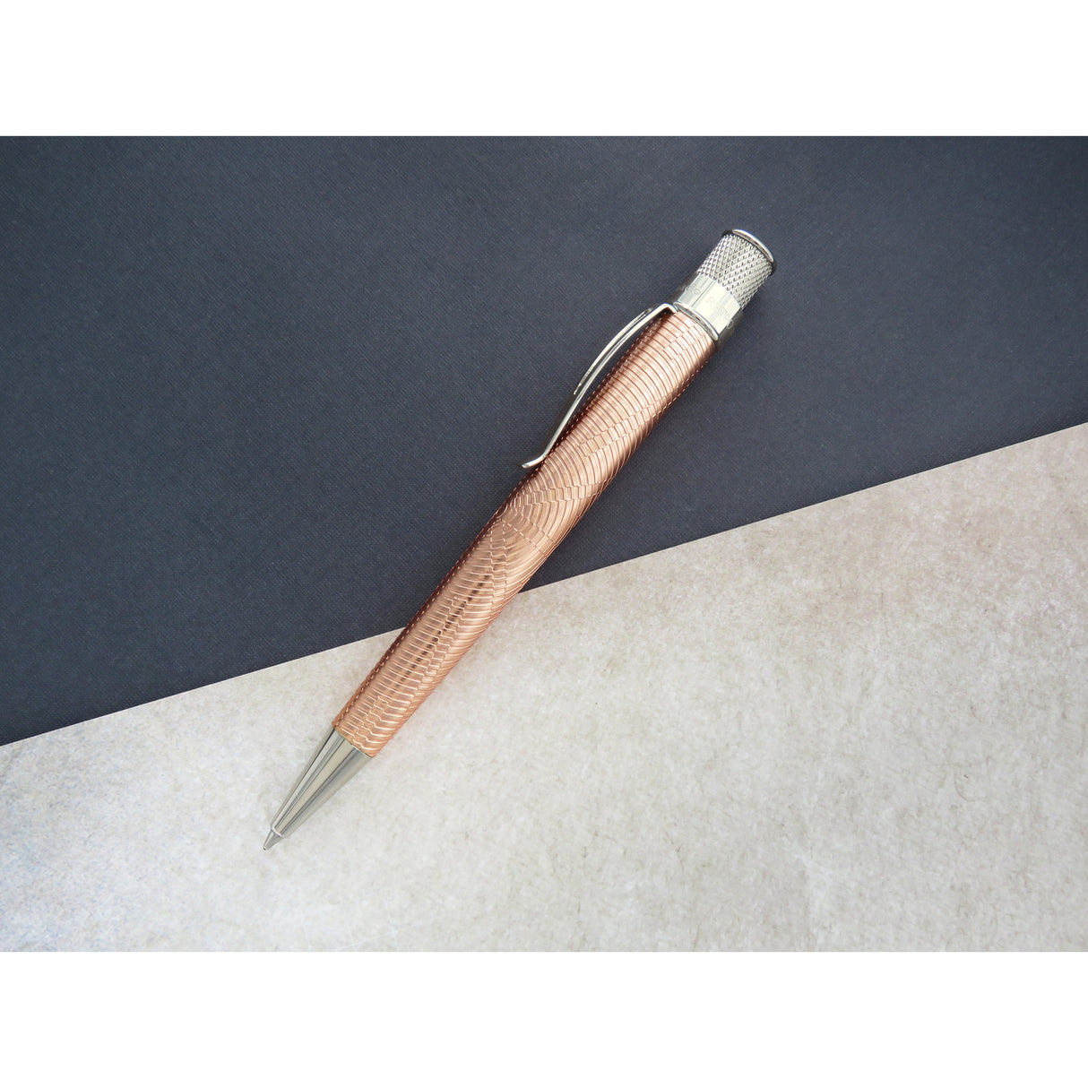 Retro 51 Tornado Vintage Metalsmith Rollerball Pen - Nikola Tesla | Atlas Stationers.